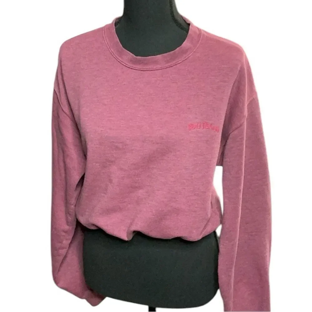 BDG Urban Outfitters Bubble Hem Drawstring Sweatshirt - Picture 3 of 10